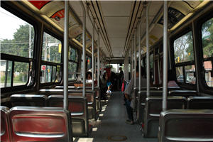 dans le tramway rue Dundas